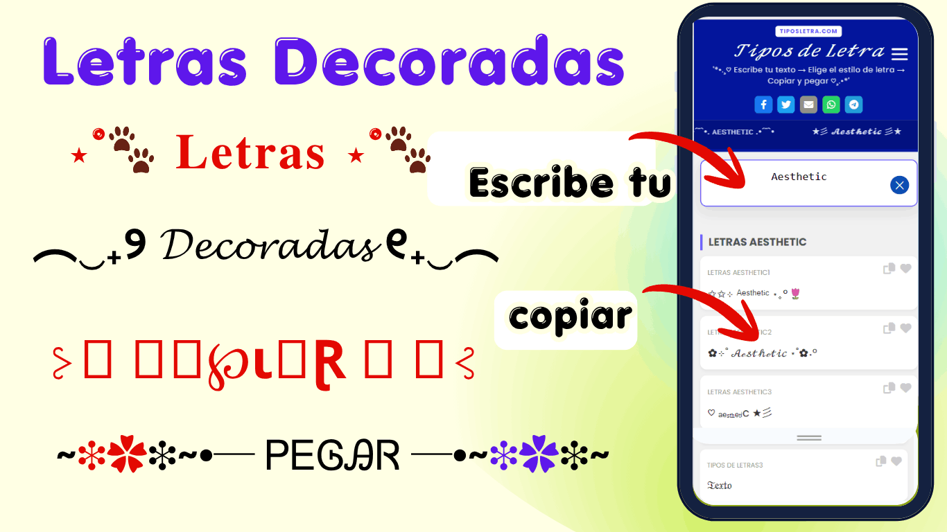 Letras Decoradas