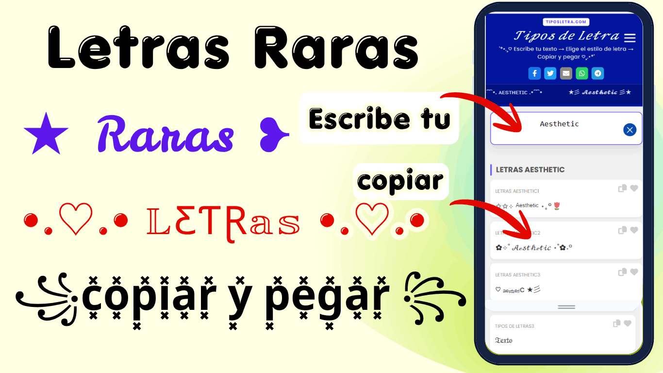 Letras Raras